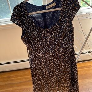Navy Floral Dress by SM Wardrobe